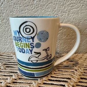 Starbucks My Journey Begins Today Vespa Mug